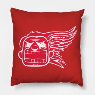 Detroit Flying Reds Pillow