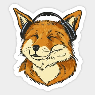 Speedy Flying Foxy Sticker for Sale by CutePlanetEarth