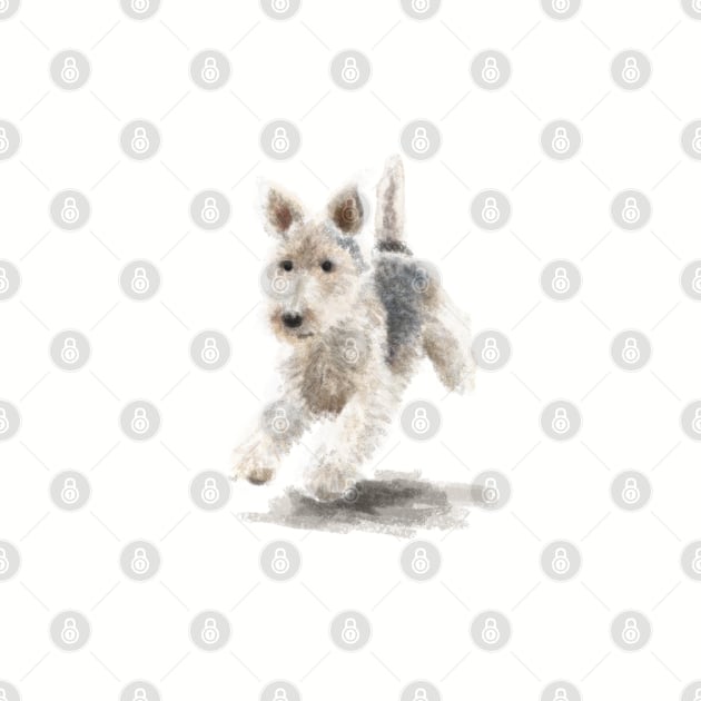 The Fox Terrier by Elspeth Rose Design