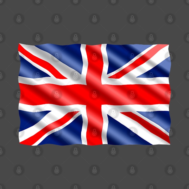 FLAG OF UK by gold package