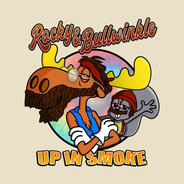 Funny Retro Up In Smoke design by Undr Force