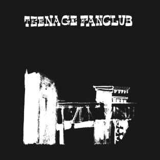 Teenage Fanclub - Black and White Simple Tee T-Shirt