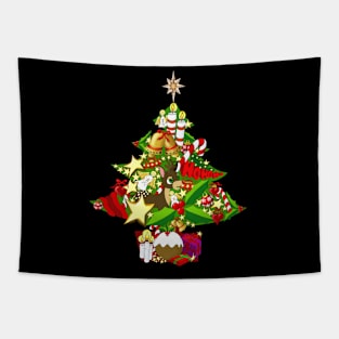 Christmas Tree - HoHoHo Tapestry