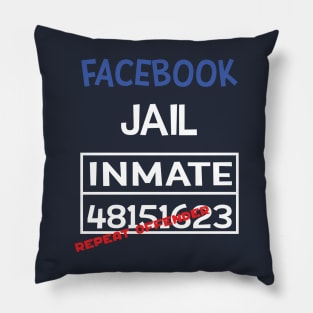 facebook jail inmate repeat offender Pillow