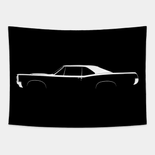 Pontiac GTO (1967) Silhouette Tapestry