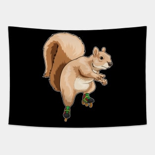 Squirrel Inline skating Roller skates Tapestry