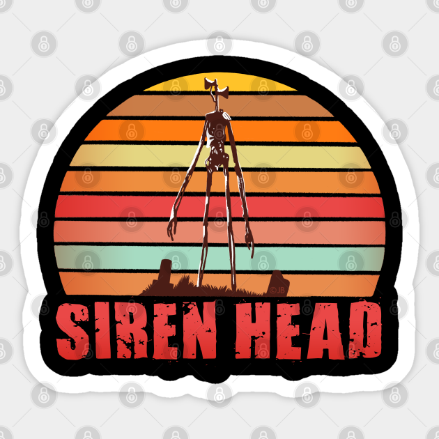 Siren Head Sunset Siren Head Sticker Teepublic - roblox siren head png