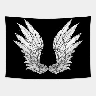 Angel Wings Tapestry