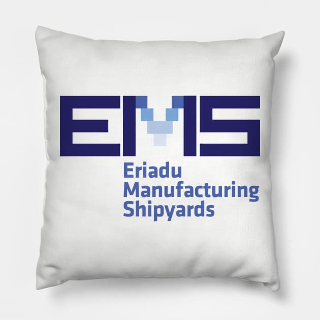 Eriadu Shipyards Pillow by MindsparkCreative