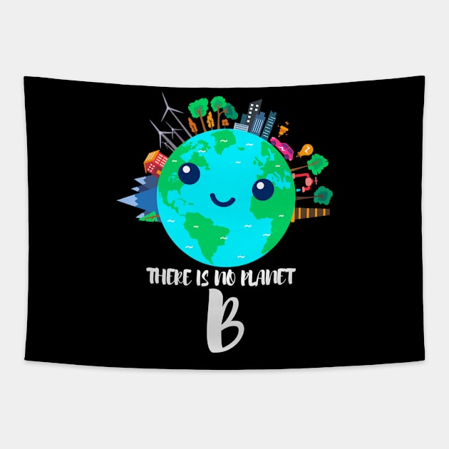 There Is No Palnet B Tapestry by tedd