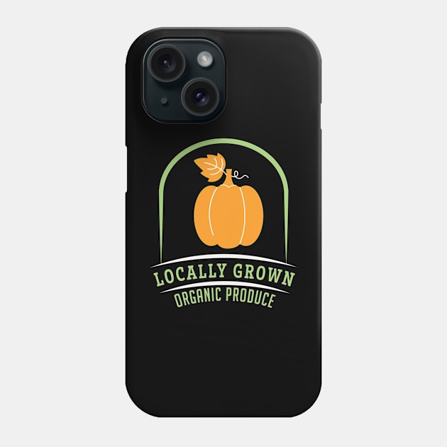 Locally Grown Pumpkins Phone Case by SWON Design