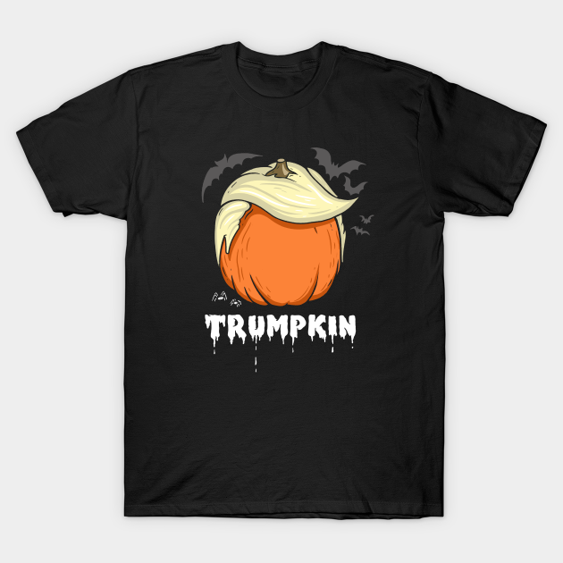Trumpkin, Donald Trump Halloween Pumpkin - Halloween - T-Shirt