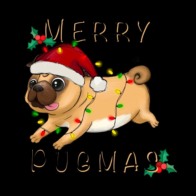 Merry Pugmas by TeesByKimchi