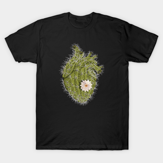 Discover Defend Yourself - Cactus Heart - T-Shirt