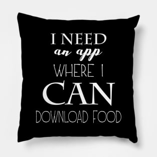 i need an app where i can download food Pillow