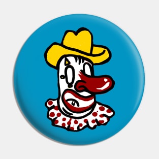 Yee-Haw Clown Pin