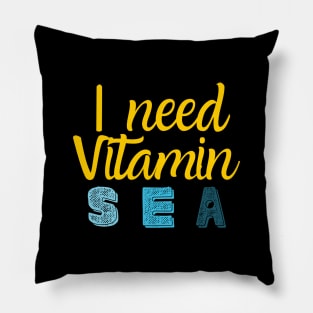 I need vitamin sea Pillow