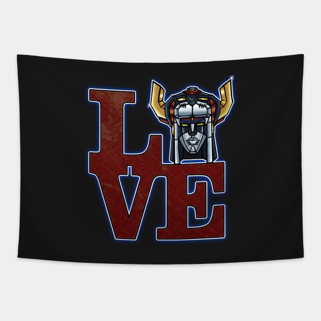 Love Voltron Tapestry by Lmann17