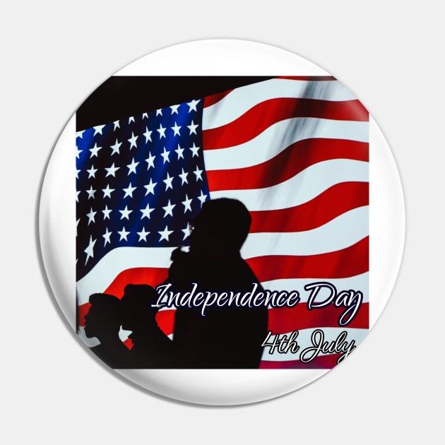 Independence day Pin by PowerShopDesign