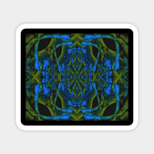 Symmetrical pattern Magnet