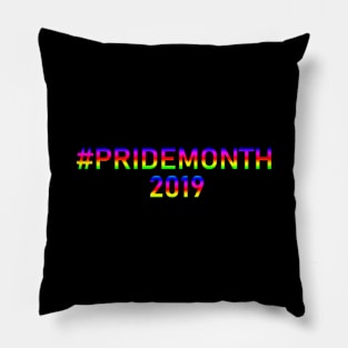 #PrideMonth 2019 Rainbow Gradient Pillow