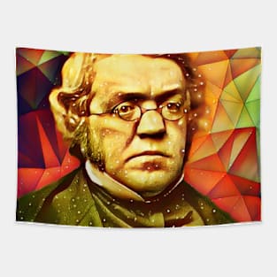 William Makepeace Thackeray Snow Portrait | William Makepeace Thackeray Artwork 8 Tapestry