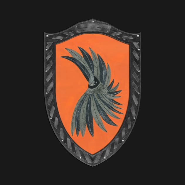 Feathercrest (Shield desaturated) by Swabcraft