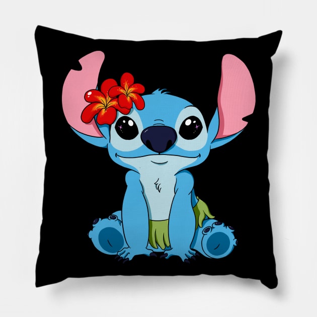 Hawaiian Stitch Pillow by Adelaidelia