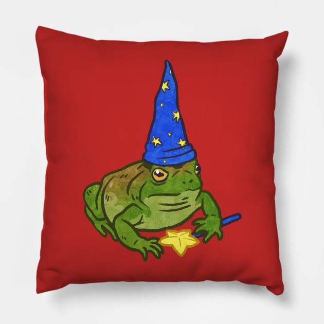 Yer a Wizard, Toad Pillow by Jessuh