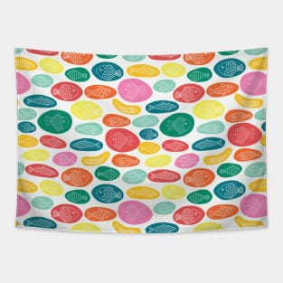 Colorful Fish Bubbles Tapestry