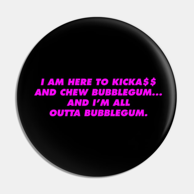 Bubblegum Pin by JonathanGrimmArt