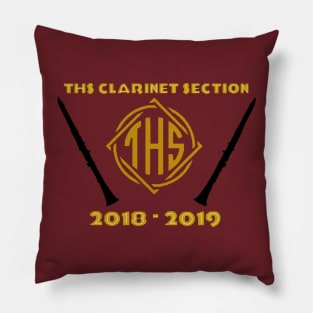 THS Clarinet Tee Pillow