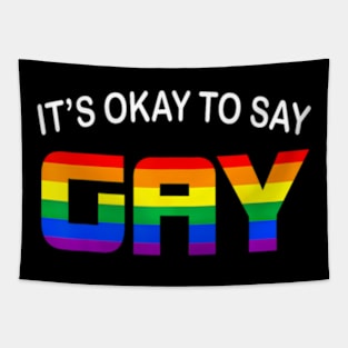 to Say Gay Support LGBT Tapestry