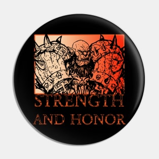 Orc Warrior Pin