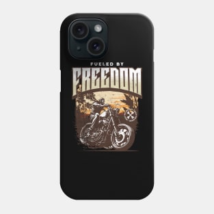 Fueled By Freedom Motorcycle Lover Phone Case