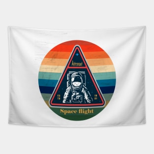 vintage The Spaceman's Trip T-Shirt Tapestry