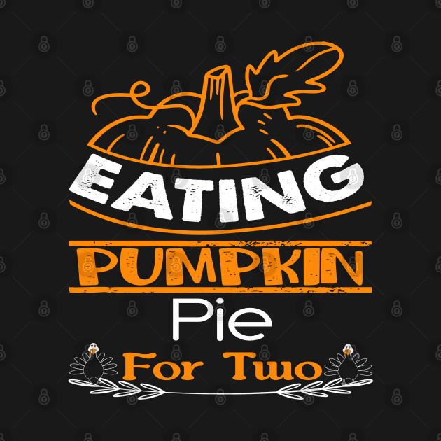 Eating Pumpkin Pie For Two - Funny Pregnancy Announcement by Fun4theBrain