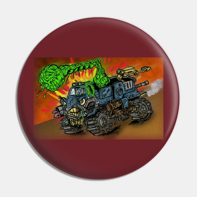 Kruisin' Pin by CroctopusArt