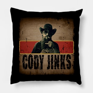 The cody jinks Vintage Pillow