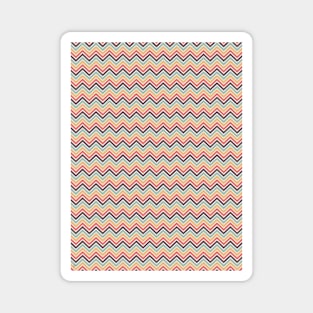 Mini Stripes - Retro Rainbow Magnet