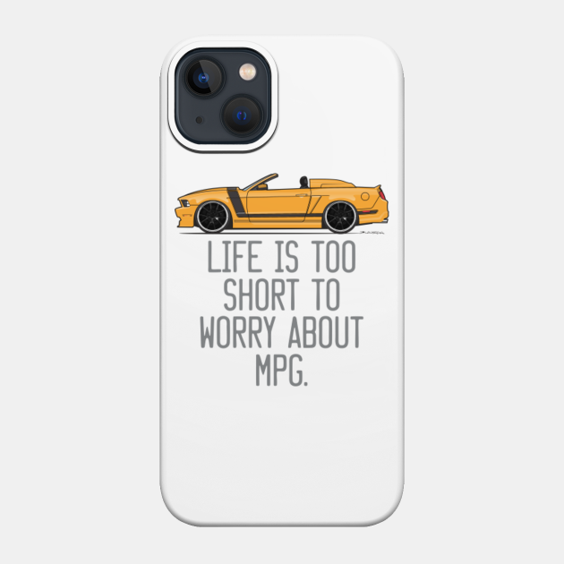 Life is too short-Orange - Convertible Pony - Phone Case