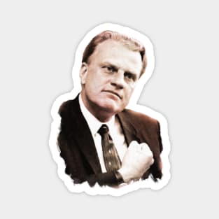 Billy Graham Painting Magnet