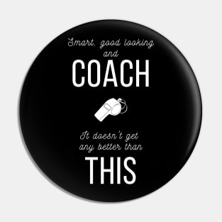 Best Coach Appreciation Gift for Him or Her Pin