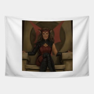 Catra on the Throne Tapestry