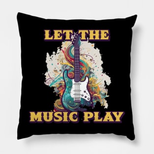 Let the Music Play Pillow