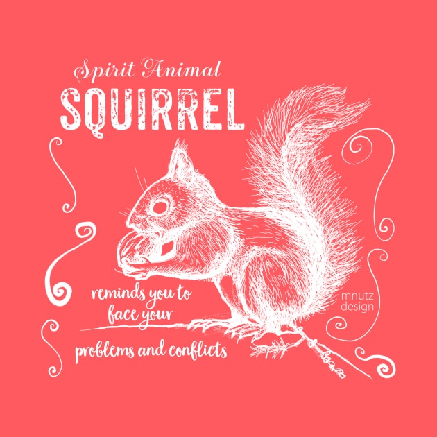 Spirit animal - Squirrel white by mnutz