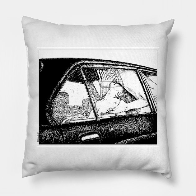 asc 450 - La bonne affaire (A good bargain) Pillow by apolloniasaintclair