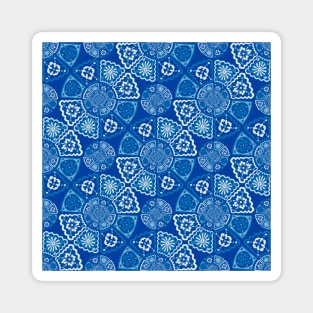 Beautiful blue tiles Magnet