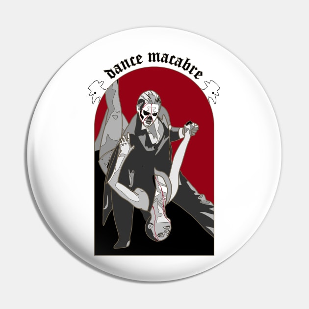 Dance macabre Pin by Citrus.rock