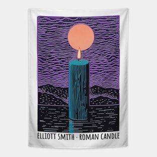 Elliott Smith -- Roman Candle -- Original Fan Art Tapestry